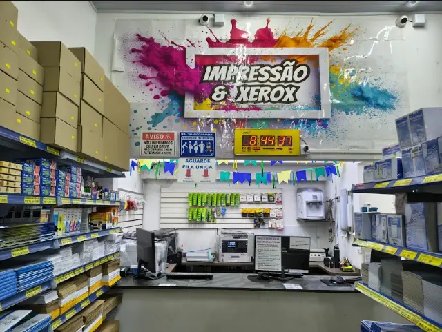 Impressões e Cópias disponíveis na Papelaria Fabiano