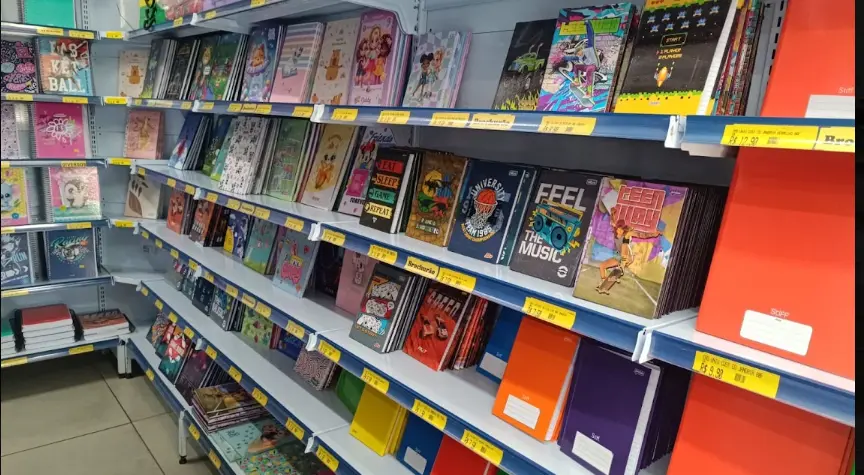 Materiais Escolares disponíveis na Papelaria Fabiano